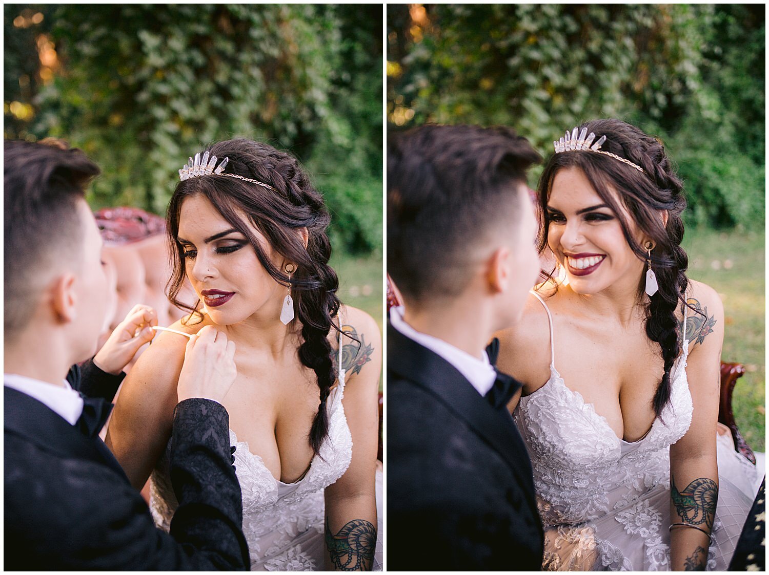 Romantic Halloween Wedding 