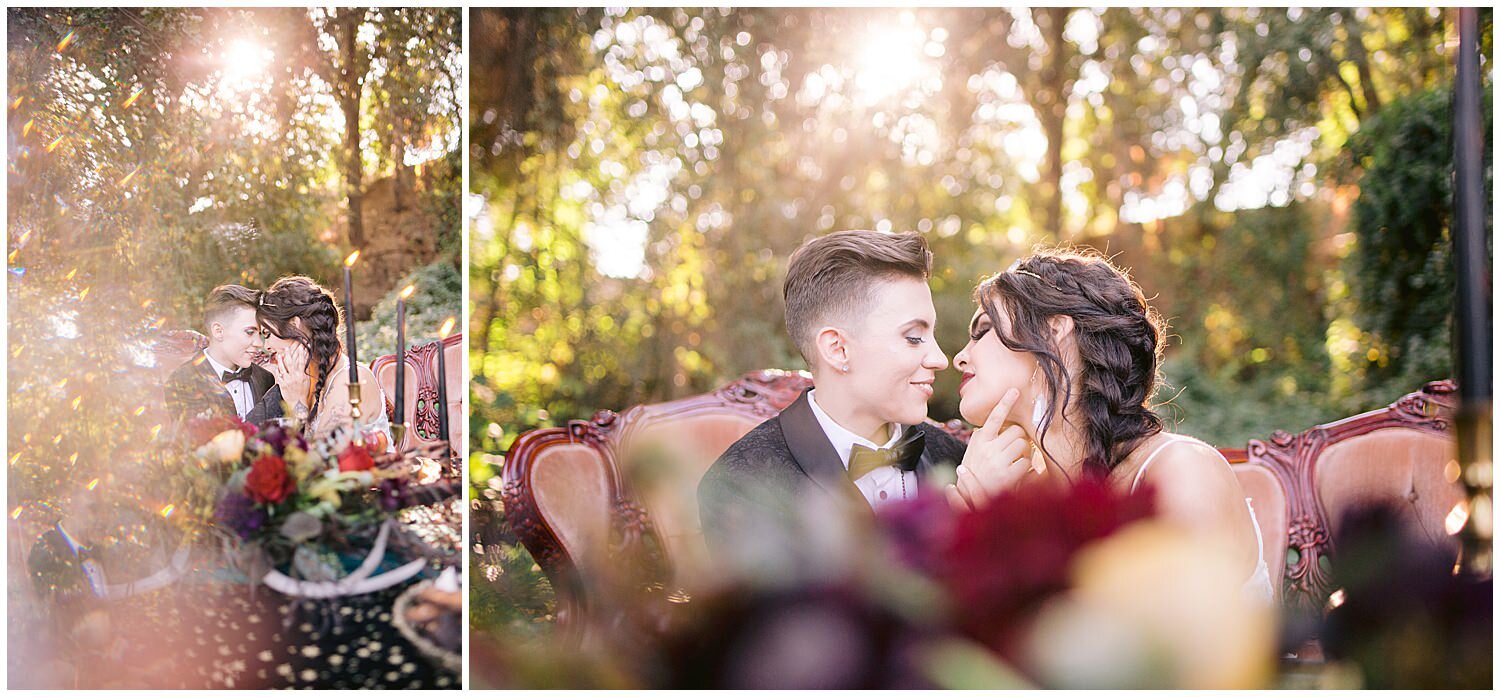 Romantic Halloween Wedding 