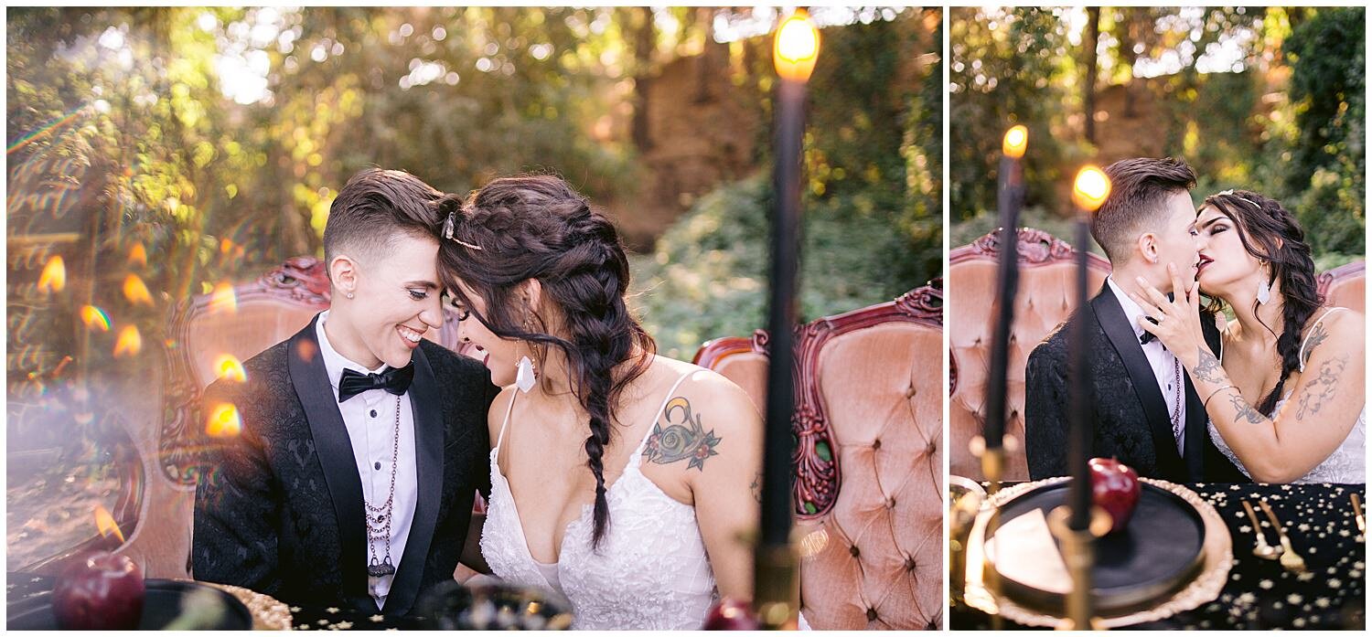 Romantic Halloween Wedding 
