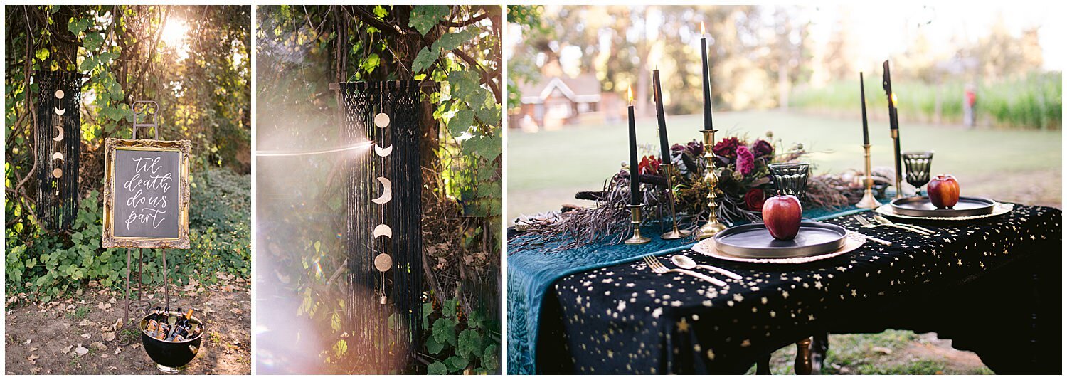 Romantic Halloween Wedding 