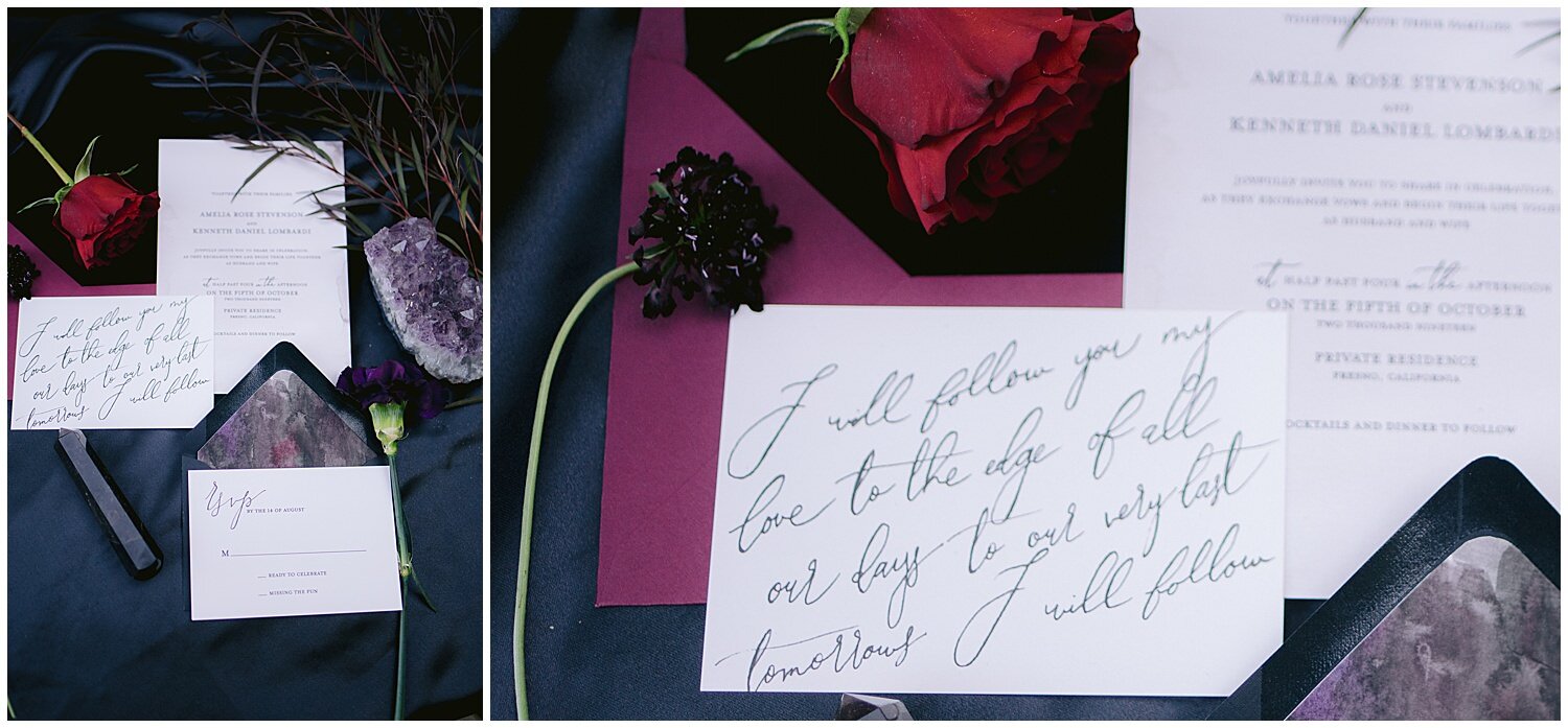 Romantic Halloween Wedding 