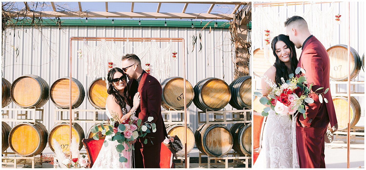 Winery Covid Wedding