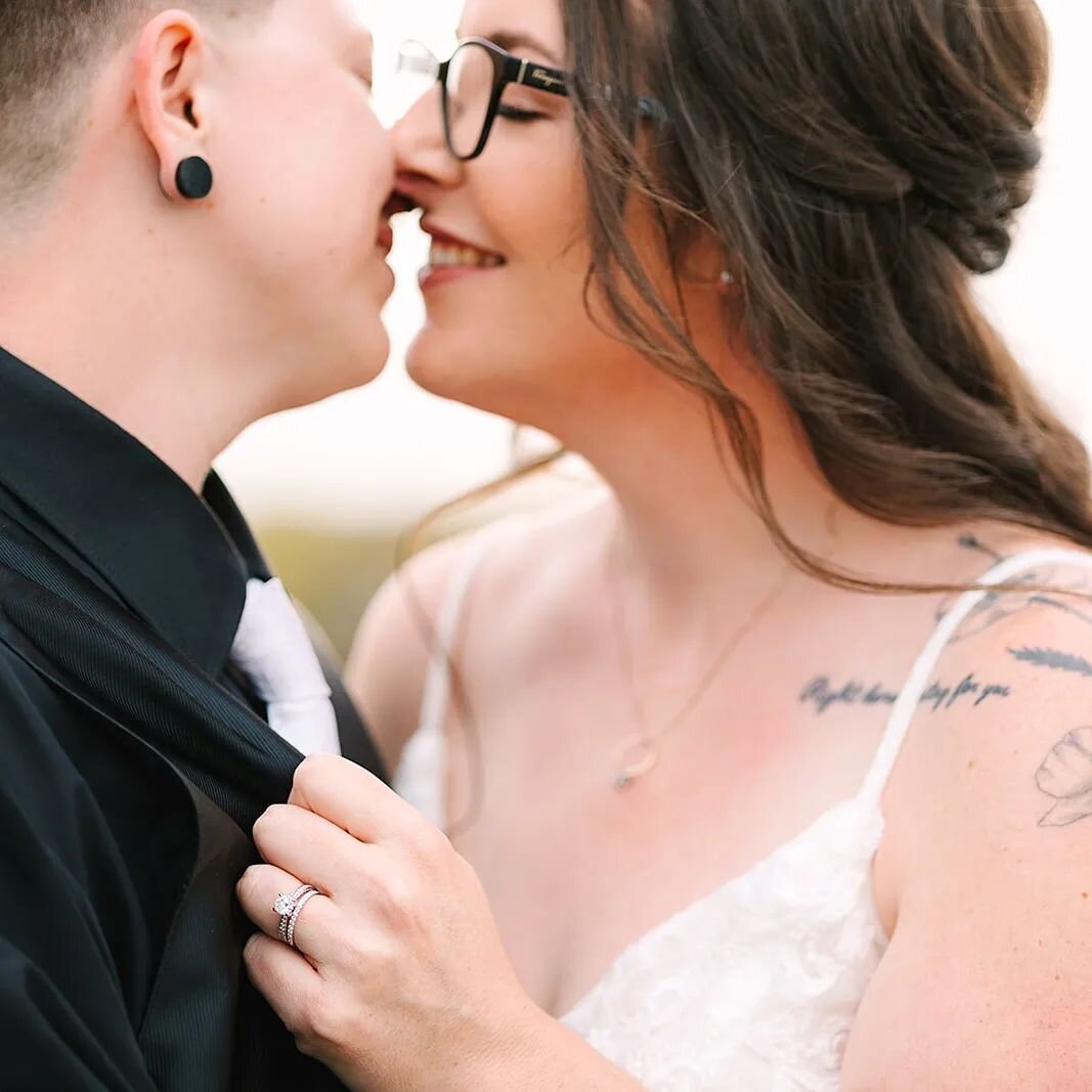 Wishing these two nothing but the best! 

They not only celebrated their wedding yesterday, but also 7 years together. 

Thank you for choosing me to capture your wedding and I'm obsessed with some of the images we created.  We did some ghost wedding