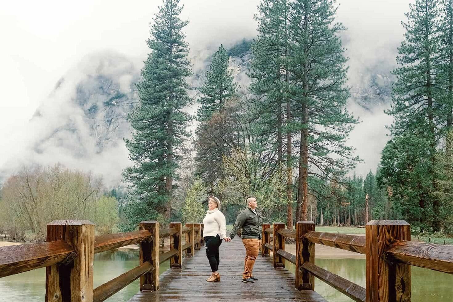 Sentinel Bridge proposal yosemite national park 