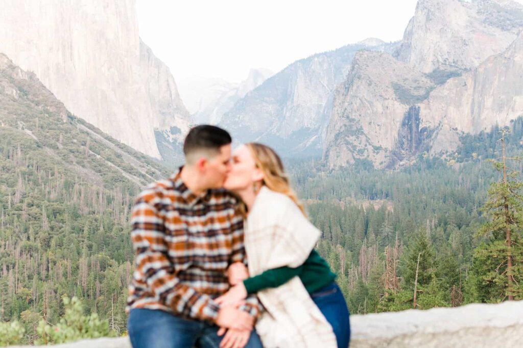 Tunnel View in Yosemite National Park 