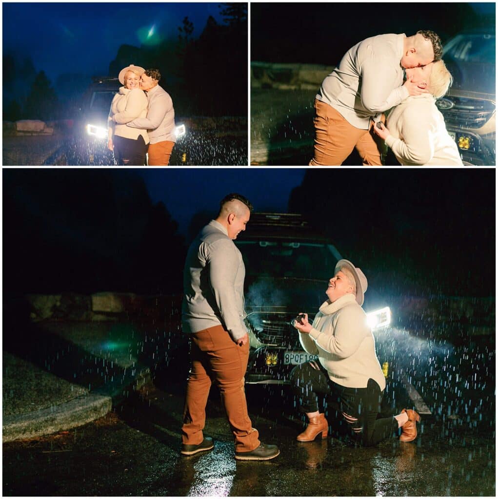 Tunnel View Proposal Yosemite National Park - Lesbian Proposal in Yosemite National Park 