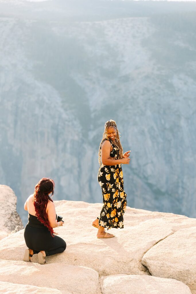 Michelle Gunn Photo Lesbian Yosemite Proposal at Taft Point (8)